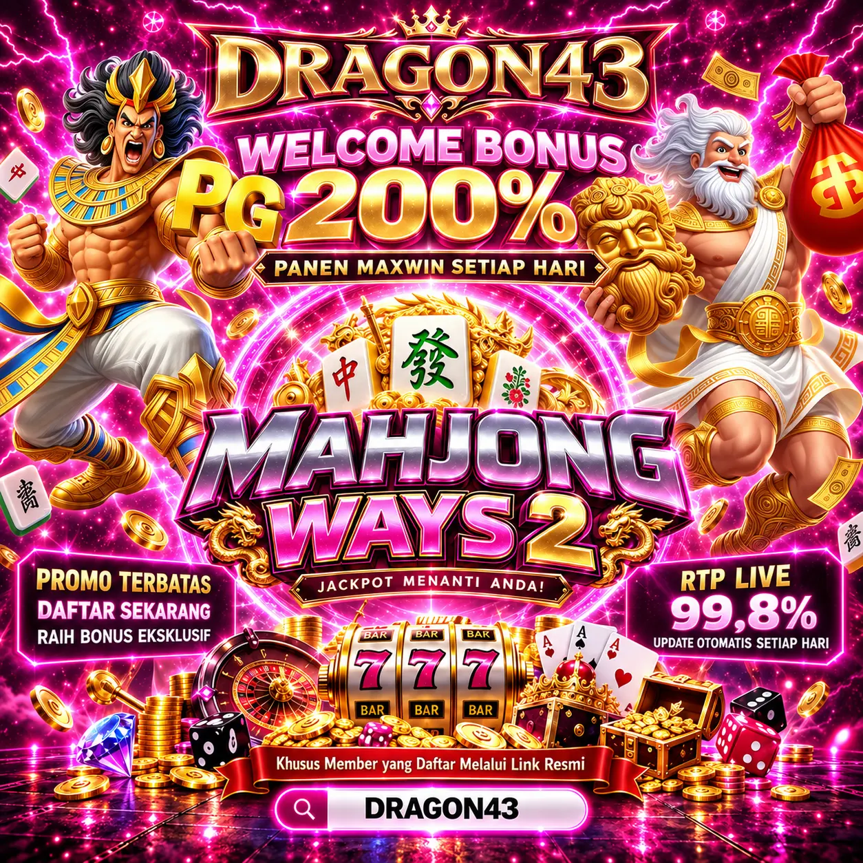 DRAGON43 • Gerbang Pilihan Idaman Player Buat Akses 43 Sisik Multiplier Naga Dari Dragon 43
